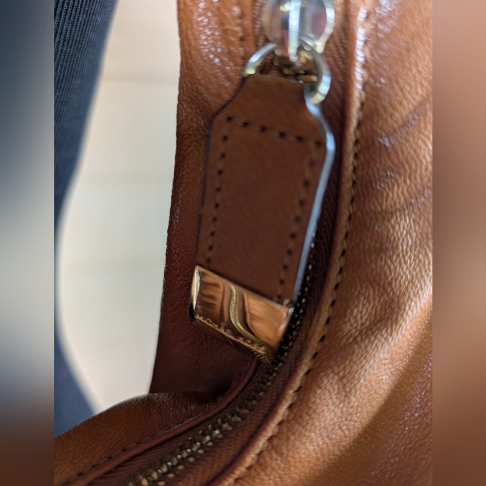 Michael Kors Nolita Caramel Hobo Bag - Picture 4 of 8